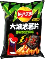 Lay's Big Wave Spicy Stinky Tofu