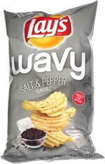 Lay's Wavy Salt & Pepper