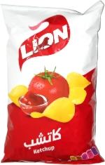 Lion Ketchup Fried Potato Chips in Oil