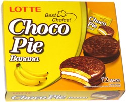 Lotte Choco Pie Banana