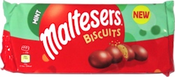 Mint Maltesers Biscuits