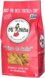 Mi Niña White Corn Tortilla Chips Pico de Gallo