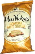 Miss Vickie's Farmhouse White Cheddar Kettle Cooked Potato Chips