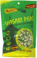 Munch Rite Wasabi Peas by Green Acres