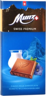 Munz Swiss Premium Finest Milk Chocolate