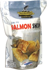 Nai Pramong Crispy Salmon Skin