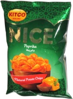Nice Paprika Natural Potato Chips