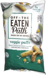 Off the Eaten Path Veggie Puffs Sour Cream & Onion