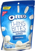 Oreo Thins Bites White Fudge Dipped Original