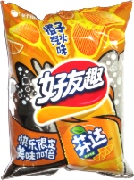 Orion Orange Fanta Flavor Potato Chips