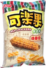 Koloko Pea Crackers Grilled Corn