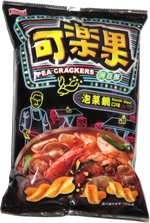 Koloko Pea Crackers Kimchi Jjigae
