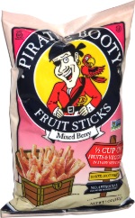 Pirate's Booty Fruit Sticks Mixed Berry