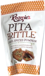Regenie's Pita Brittle Caramel Spiced Pumpkin