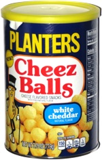 Planters Cheez Balls White Cheddar