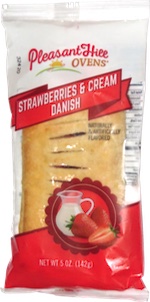 Pleasant Hill Ovens Strawberries & Cream Danish