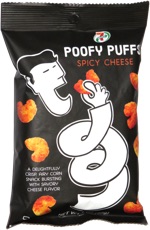 Poofy Puffs Spicy Cheese