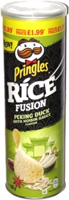Pringles Rice Fusion Peking Duck with Hoisin Sauce