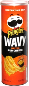 Pringles Wavy Melted Pub Cheese
