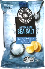Red Rock Deli Australian Sea Salt Deli Style Potato Chips