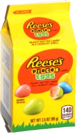 Reese's Pieces Candy Eggs