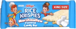 Kelloggs Rice Krispies Marshmallow Flavored Candy Bar King Size