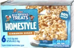 Rice Krispies Treats Homestyle Cinnamon Sugar