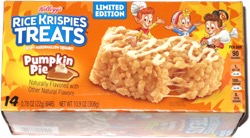 Rice Krispies Treats Pumpkin Pie