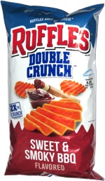 Ruffles Double Crunch Sweet & Smoky BBQ