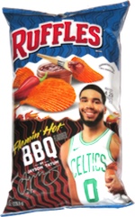 Ruffles Flamin' Hot BBQ by Jayson Tatum