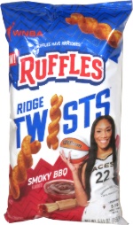 Ruffles Ridge Twists Smoky BBQ