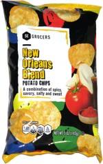 SE Grocers New Orleans Blend Potato Chips