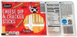 Savoritz Cheese Dip & Cracker Sticks