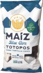 Siete Maiz Blue Corn Totopos