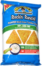 Smart Alex Rockin' Ranch! Popped Multi Grain Tortilla Chips