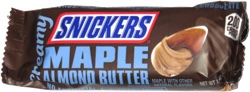 Snickers Creamy Maple Almond Butter Squares