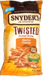 Snyder's of Hanover Twisted Pretzel Sticks Nacho Cheese