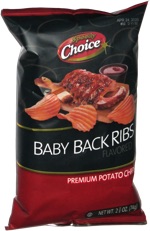 Speedy Choice Baby Back Ribs Premium Potato Chips