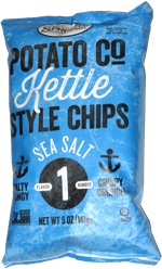 Sprouts Potato Co Kettle Style Chips Sea Salt Flavor Number 1
