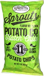 Sprouts Potato Co Kettle Style Chips Hatch Chili Flavor Number 11