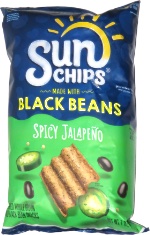 Sun Chips made with Black Beans Spicy Jalapeño