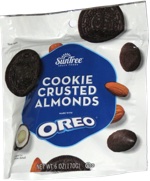 Cookie Crusted Almonds made with Oreo