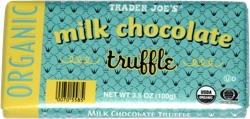 Trader Joe's Organic Milk Chocolate Truffle