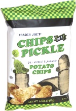 trader joe's dill pickle potato chips