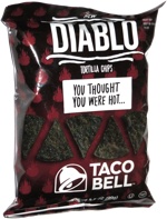 Taco Bell Diablo Tortilla Chips