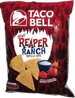 Taco Bell Reaper Ranch Tortilla Chips