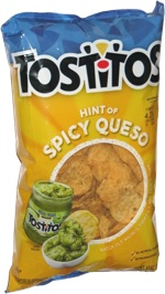 Tostitos Hint of Spicy Queso