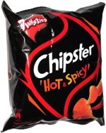 Twisties Chipster Hot & Spicy