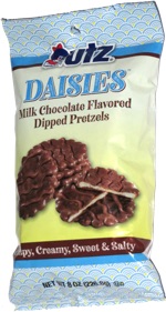 Utz Daisies Milk Chocolate Flavored Dipped Pretzels
