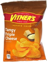 Vitner's Potato Chips Tangy Triple Cheese